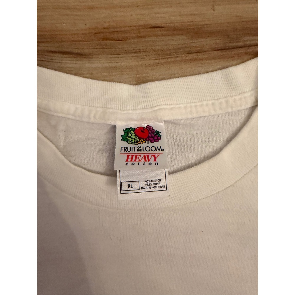 Fruit of the Loom Katos Tiger Dojo Aikijujutsu Karate T-Shirt White XL Graphic - Picture 2 of 7